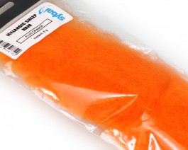 Icelandic Sheep Hair, Fluo Orange